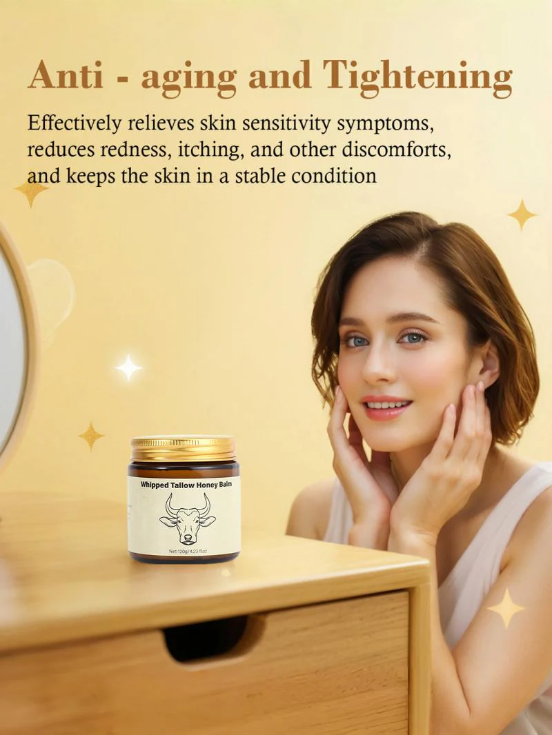 Whipped Grass-Fed Beef Tallow Honey