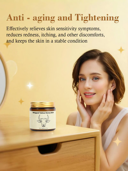 Whipped Grass-Fed Beef Tallow Honey